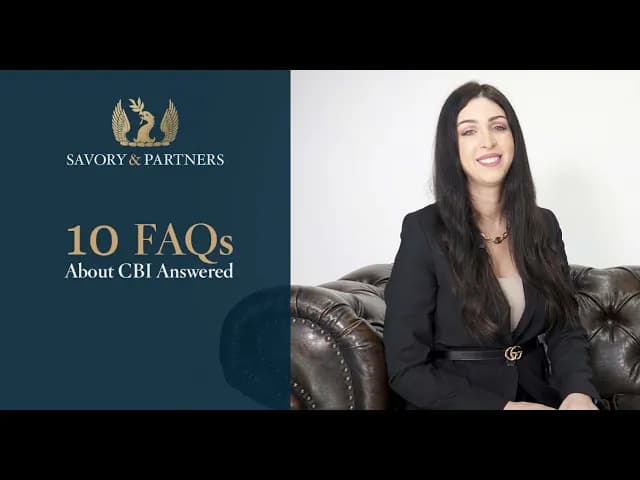 Answers to ten frequently asked questions about citizenship by investment, provided by Savory & Partners.