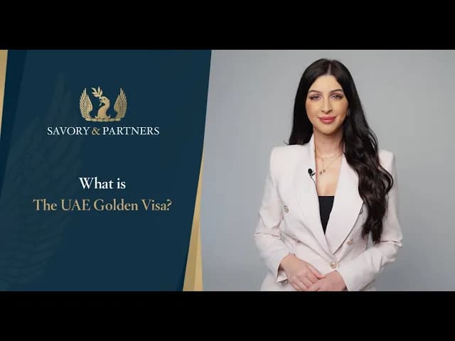 An overview of the UAE's Golden Visa program, including benefits and eligibility requirements.