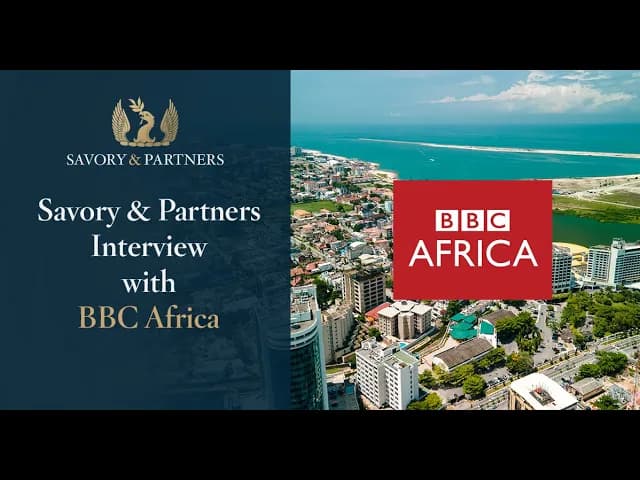 A feature on Savory & Partners' interview on BBC Africa, discussing citizenship by investment.