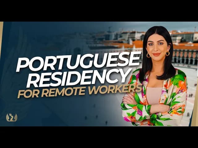 A discussion on the benefits and appeal of Portugal's Digital Nomad Visa for remote workers.