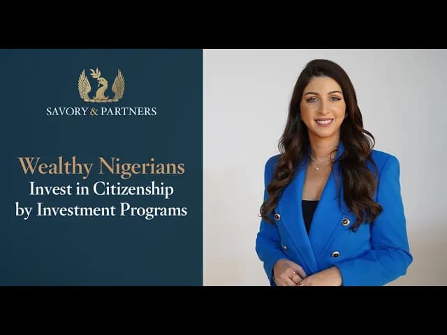 A feature on wealthy Nigerians investing in citizenship by investment programs, highlighting the benefits and options available.