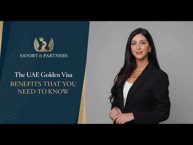 A detailed look at the benefits of the UAE's Golden Visa program, including long-term residency and investment opportunities.